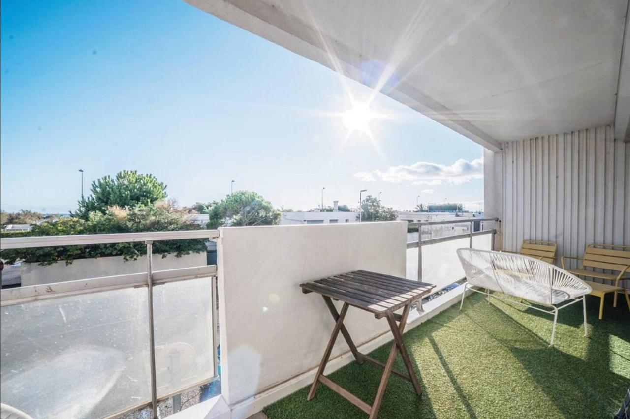 Le Calderini Appart: Beachfront Residence with Free Wi-Fi and Parking La Grande-Motte Exterior photo