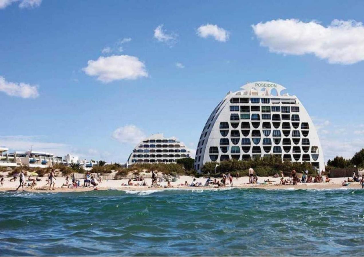 Le Calderini Appart: Beachfront Residence with Free Wi-Fi and Parking La Grande-Motte Exterior photo